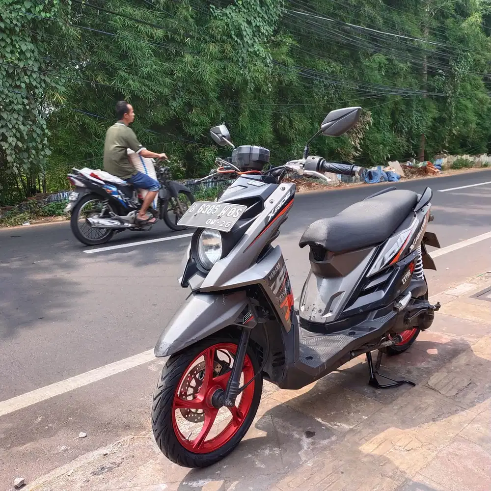 X-Ride 2016 (Bagus lengkap Mesin Cakep Coklat)