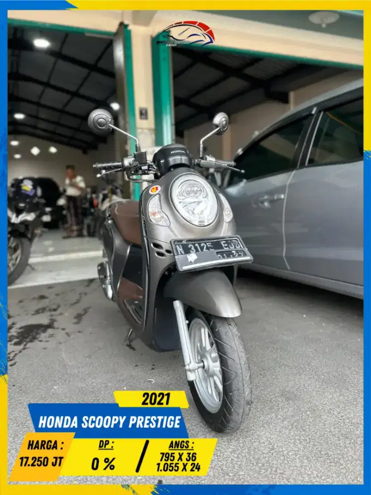 HONDA SCOOPY PRESTIGE 2021 NEGO MASZEHH HIKMAH MOTOR KEPUH MALANG