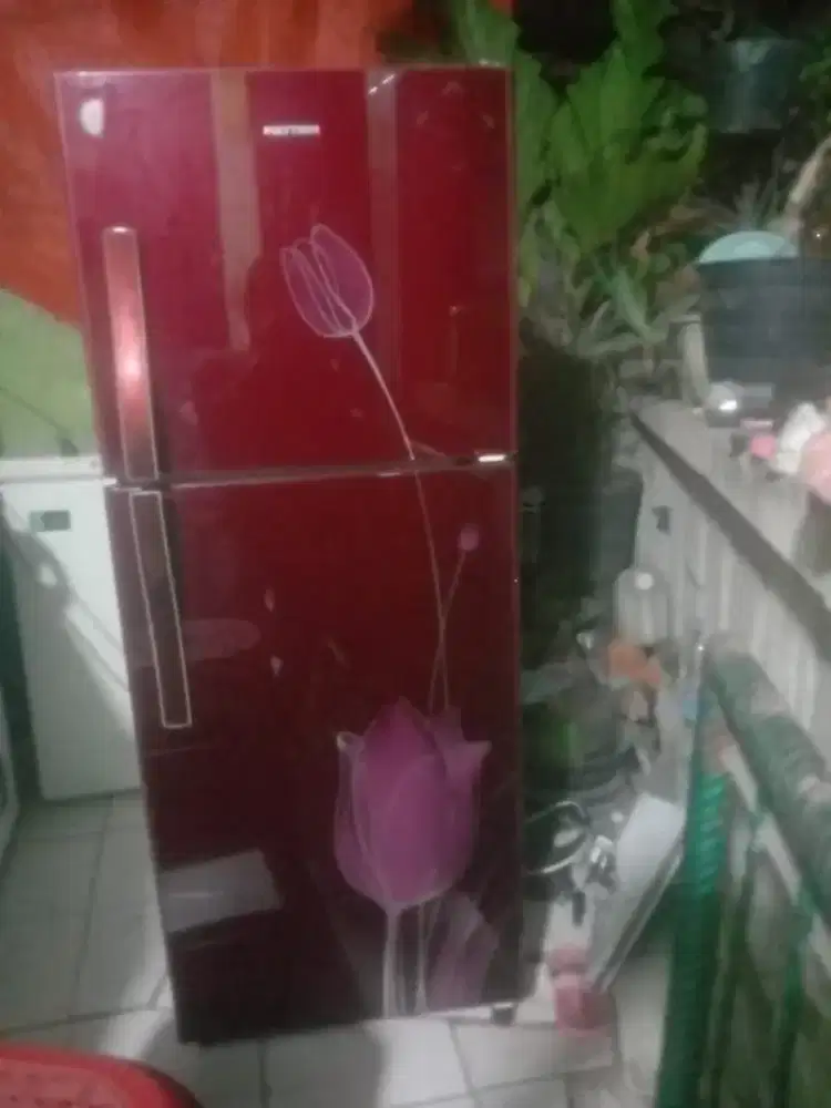 Jual kulkas 2 pintu normal no kendala merk POLYTRON BALEZZA