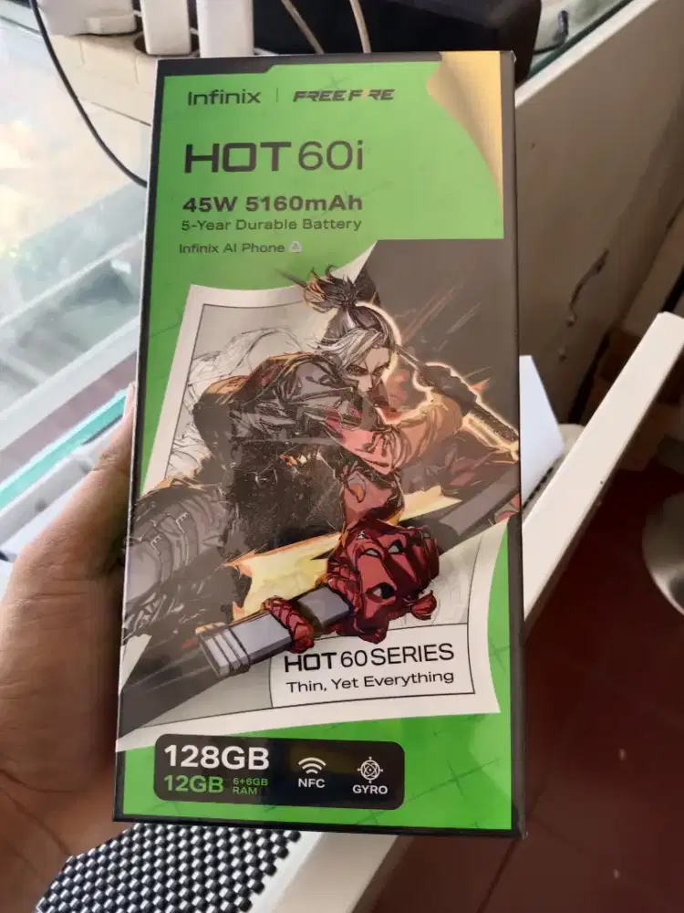 new hot 60i 6/128 gransi resmin1thn