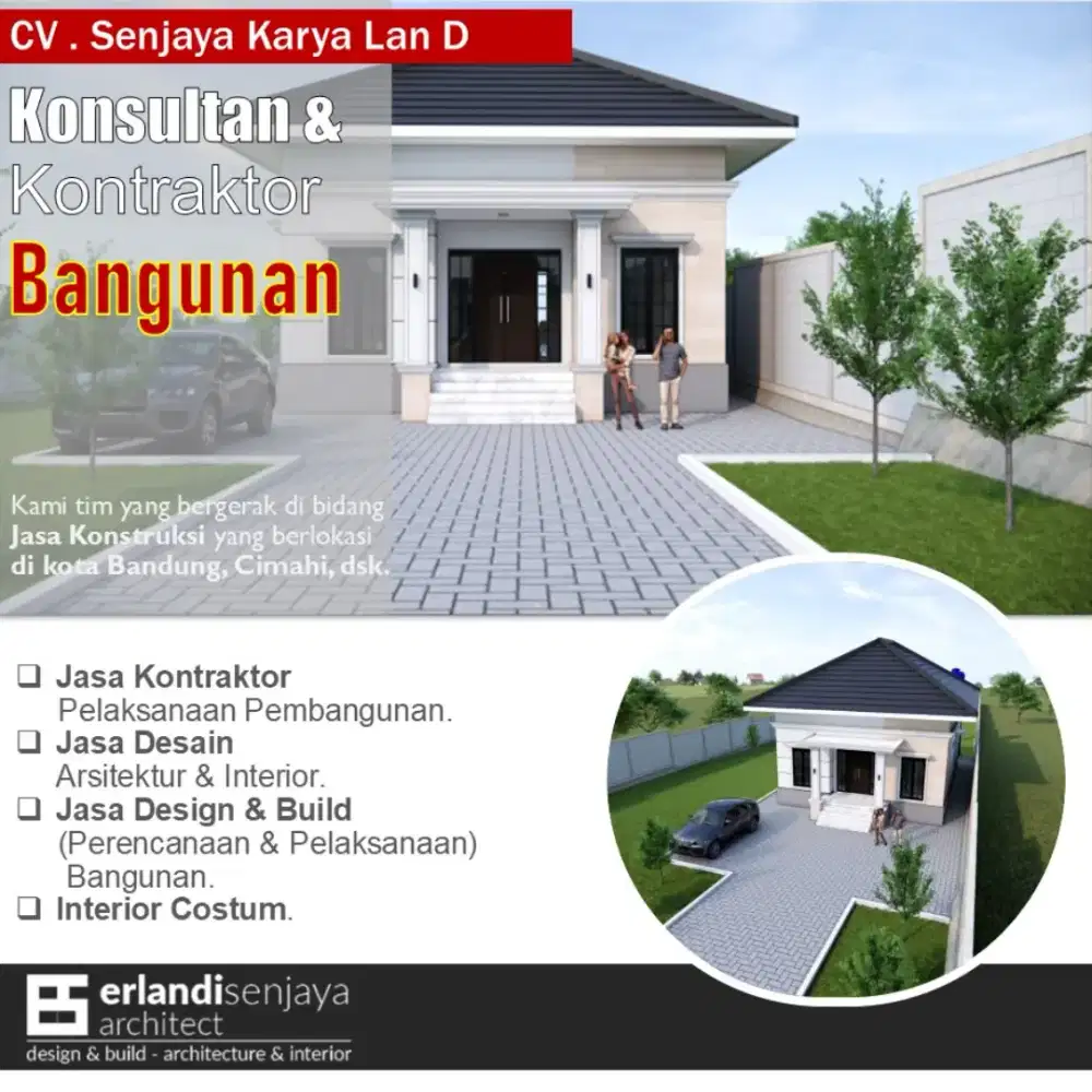 Jasa Arsitek & Interior/ Kontraktor/ Renovasi/ Tukang/ Kitchen Set