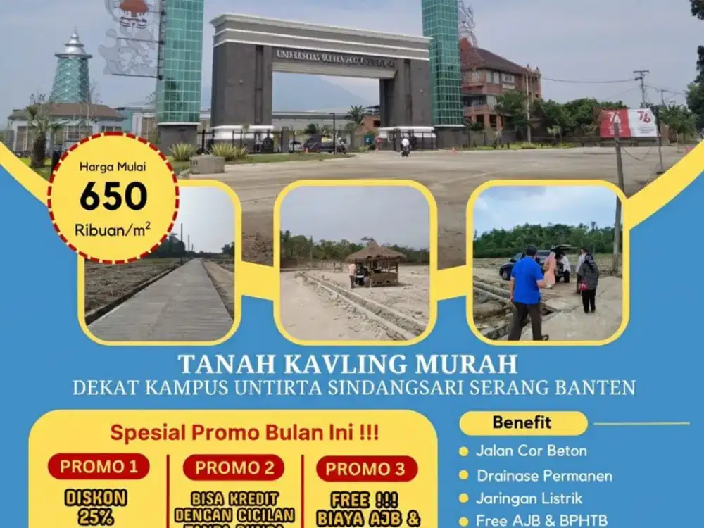 TANAH KAVLING MURAH DI KOTA SERANG