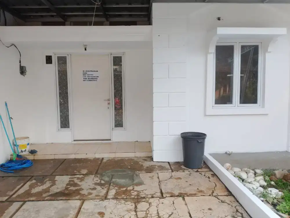 Di Kontrakan Rumah di Cluster Paris Tambun Bekasi