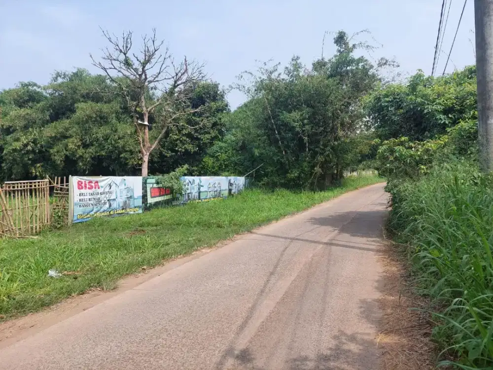 Dijual tanah luas 9220m (shm) di daerah Cisauk Tangerang