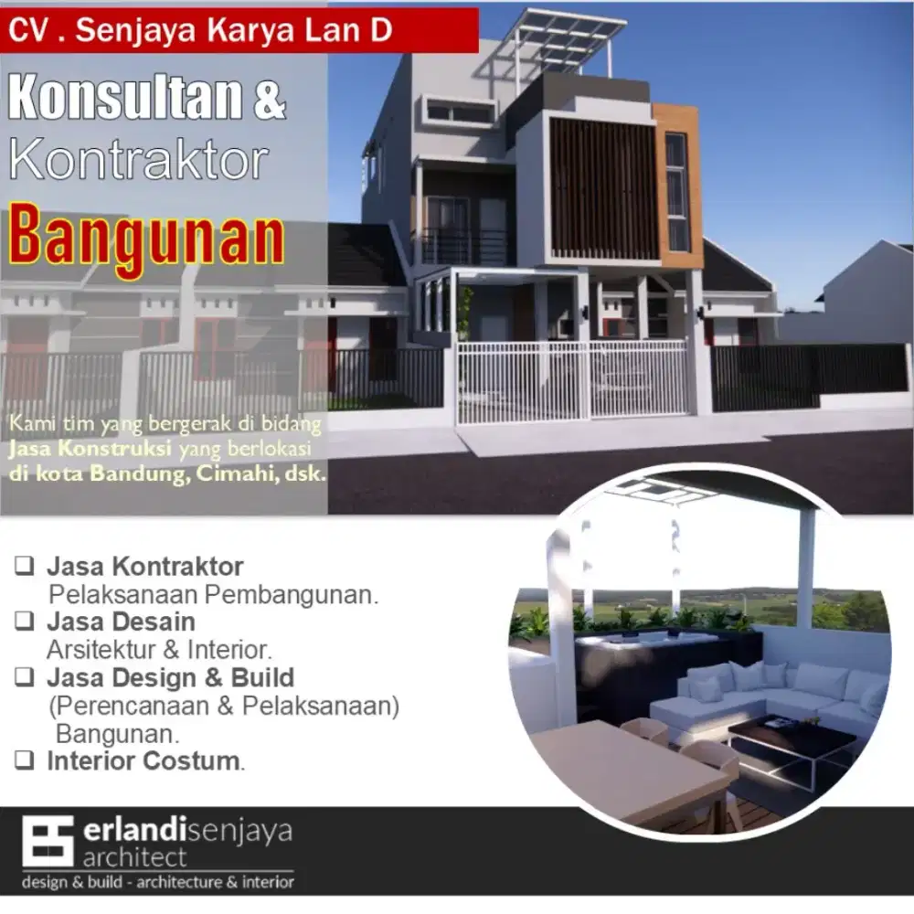 Jasa Kontraktor/ Arsitek & Interior/ Renovasi/ Tukang/ Kitchen Set