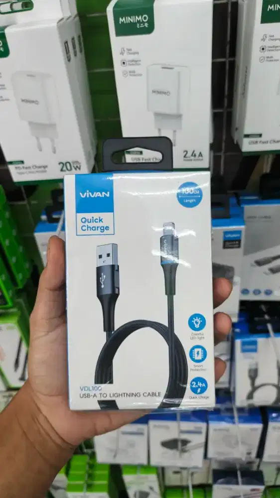 KABEL DATA LIGHTNING VIVAN VDL100