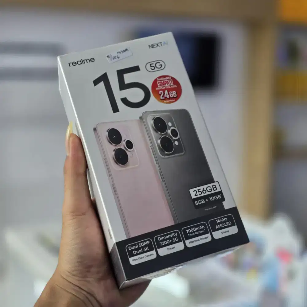 REALME 15 5G TERBARU READY BISA CICILAN TANPA DP