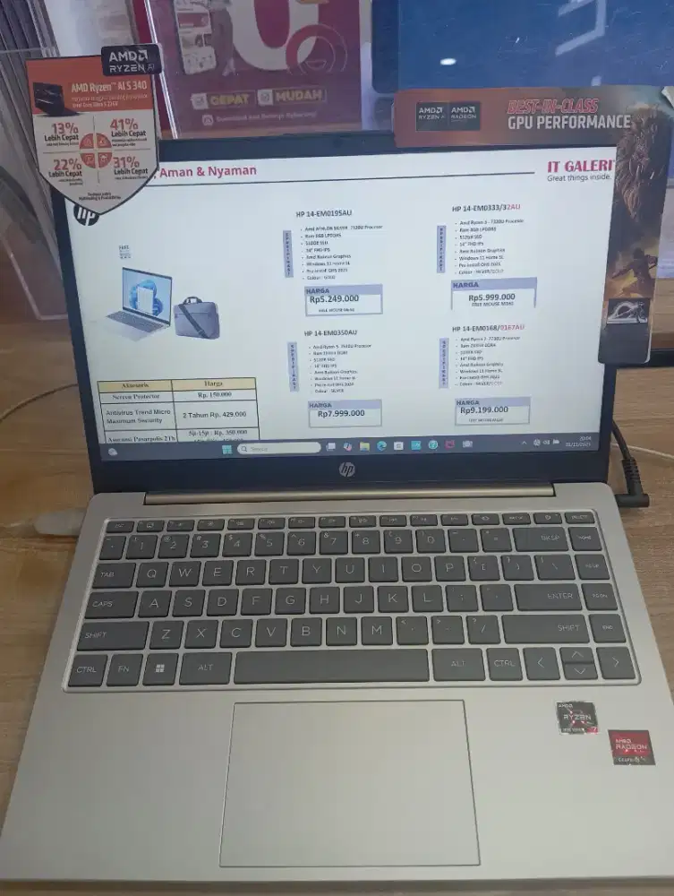 KREDIT LAPTOP HP 14-EM0168/0167AU