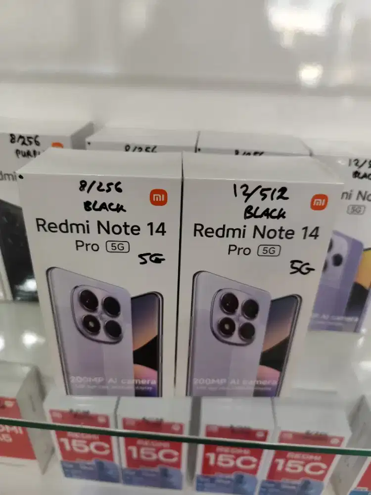 Redmi Note 14 PRO 5G New,PROMO TERMURAH,Garansi Resmi 15Bulan,Bisa COD