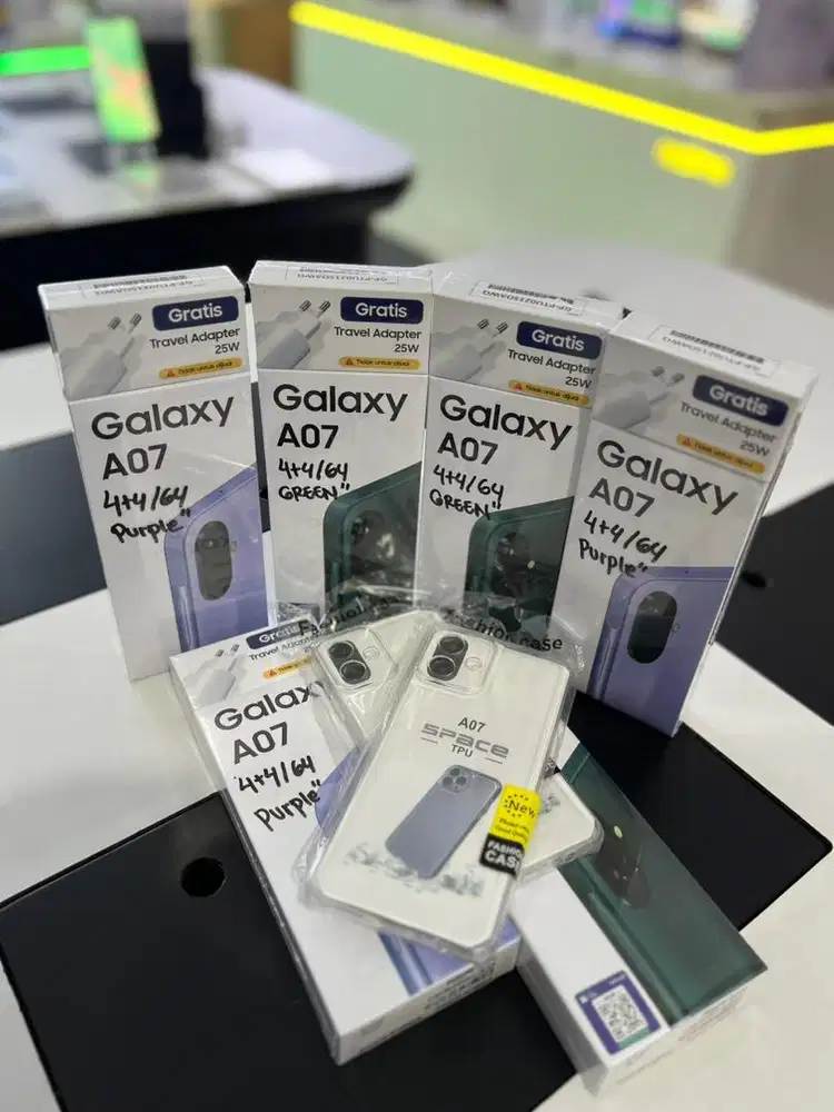 Promo Samsung A07 Ram 4+4/64 GB FREE CASING