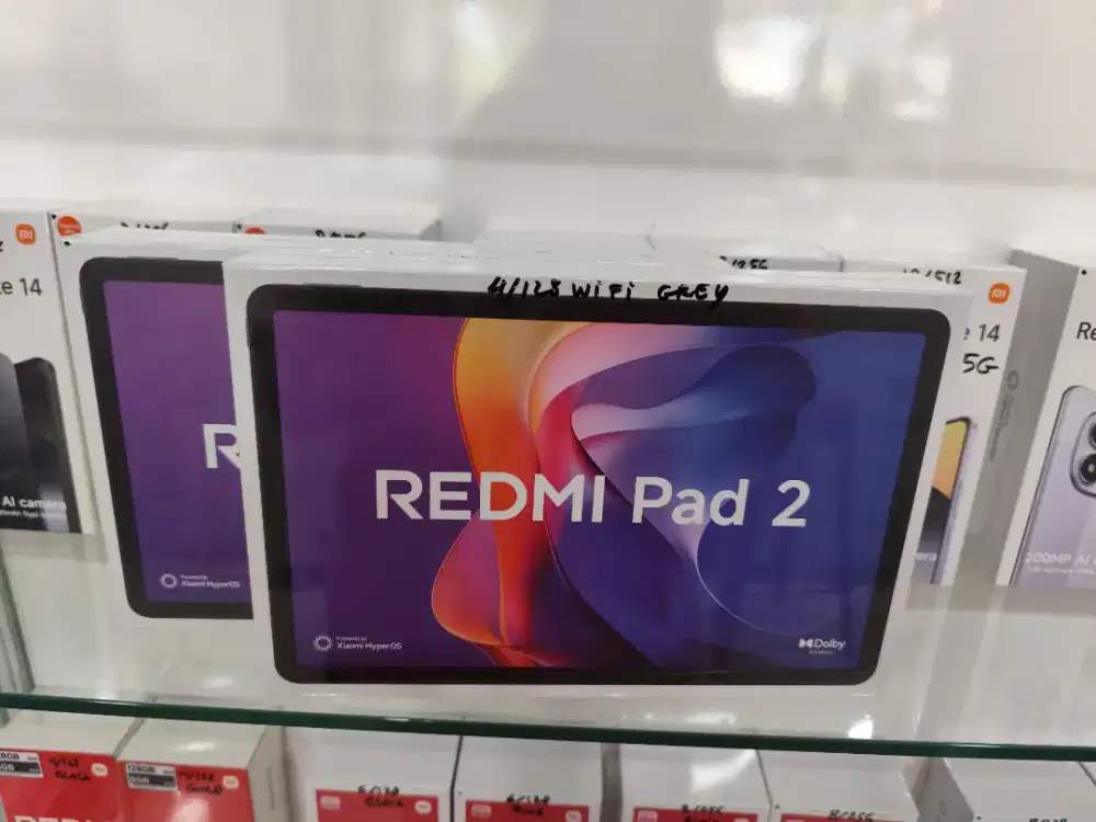 Redmi Pad 2 11 4/128 New,PROMO TERMURAH,Garansi 15 Bulan,Bisa COD