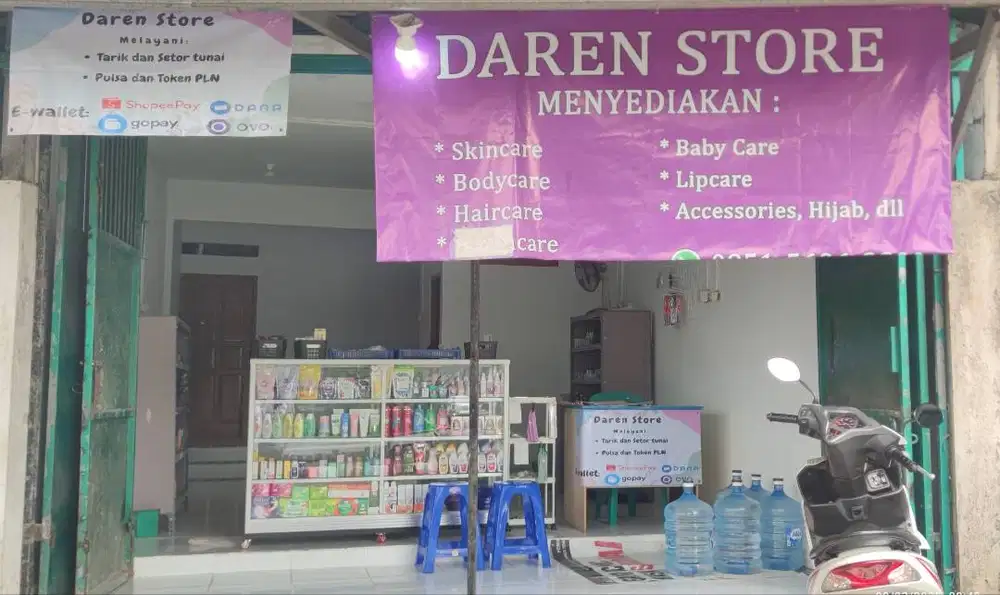 Over kontrak toko kosmetik di Cibubur