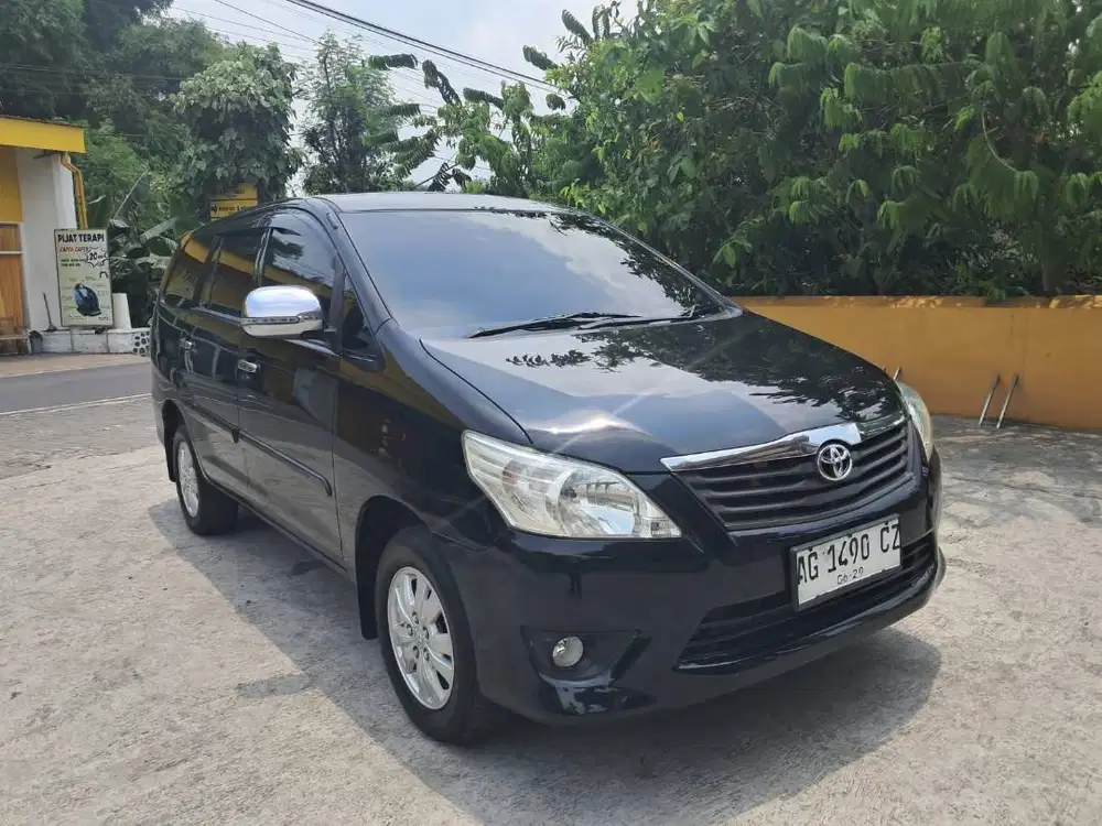 2013 Toyota Kijang Innova 2.0 E plus Plat AG agris mobil bekas sekoto