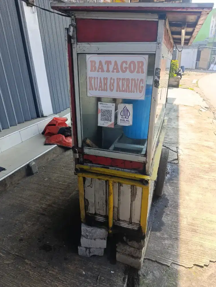 Jual gerobak usaha dagang