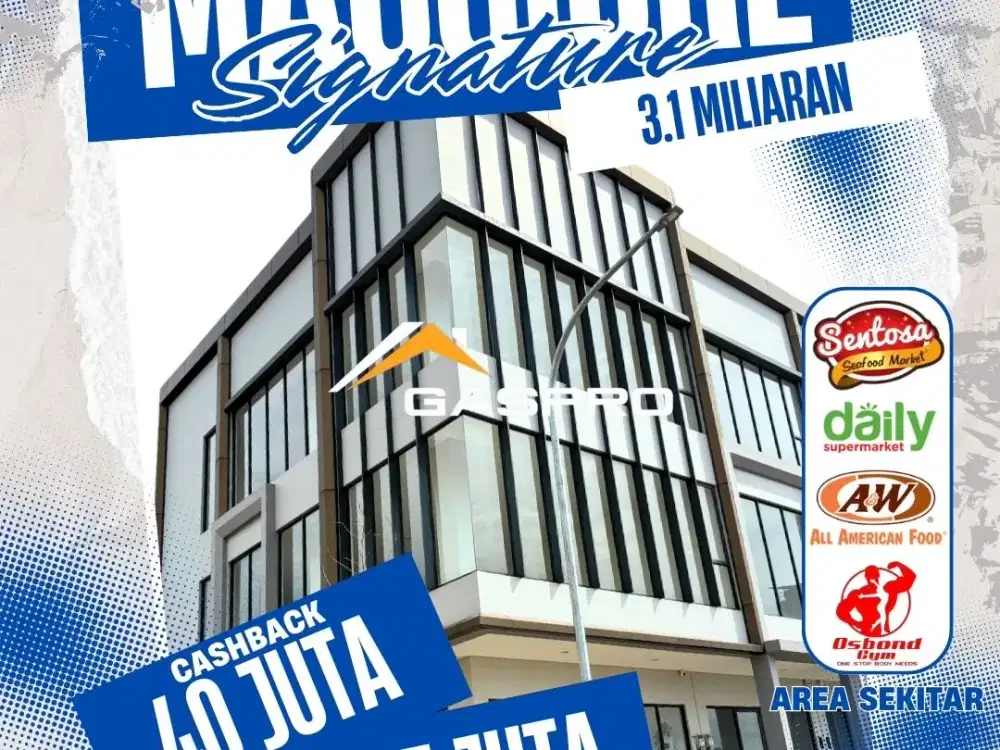 DI KELILINGI PUSAT BISNIS, KANTOR APARTEMEN AT MAGGIORE SIGNATURE