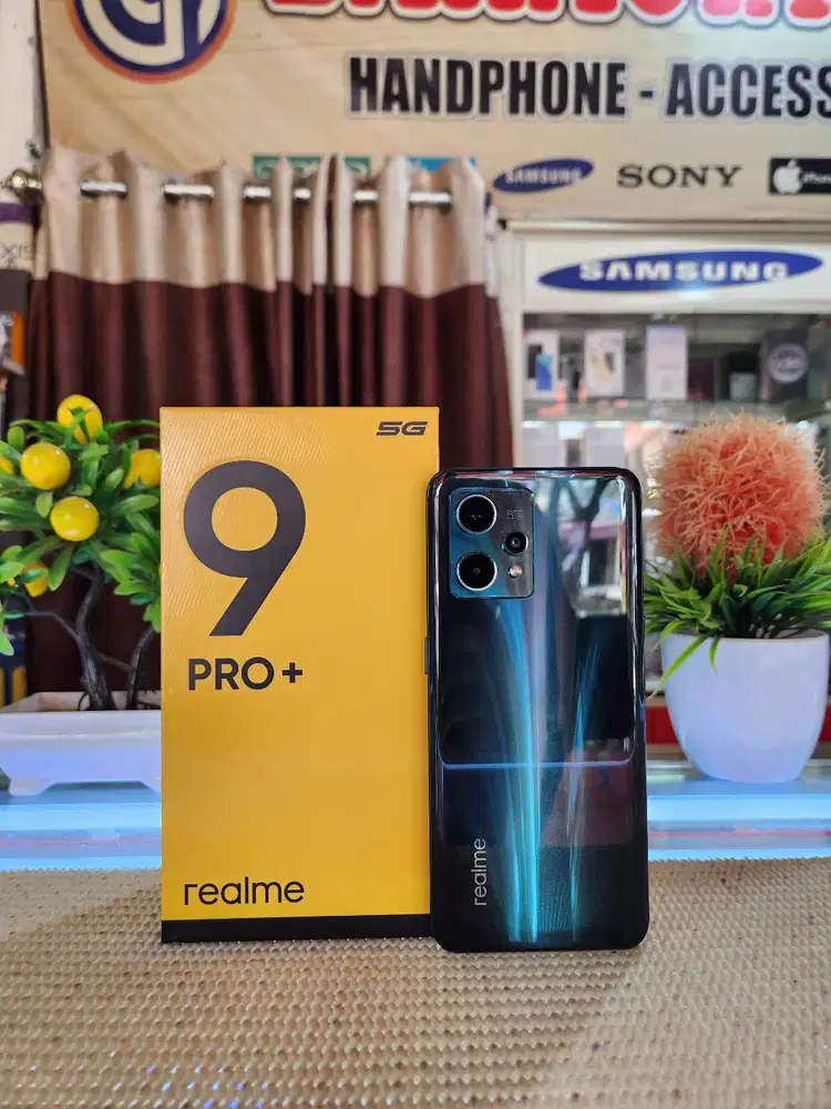 Realme 9 Pro Plus 5G (8+8) 16Gb/ 256Gb Fulset Ori 100% Mulus Brgaransi
