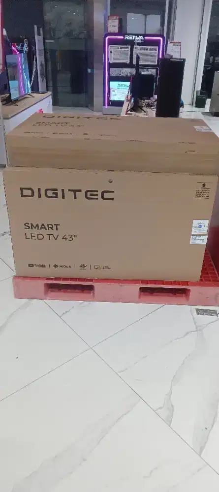Digitec tv led 43inc barang baru