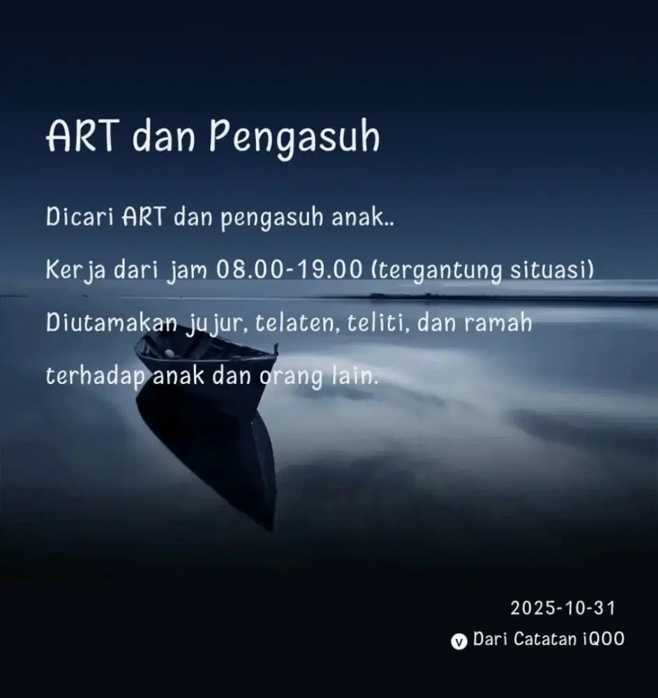 ART dan Pengasuh
