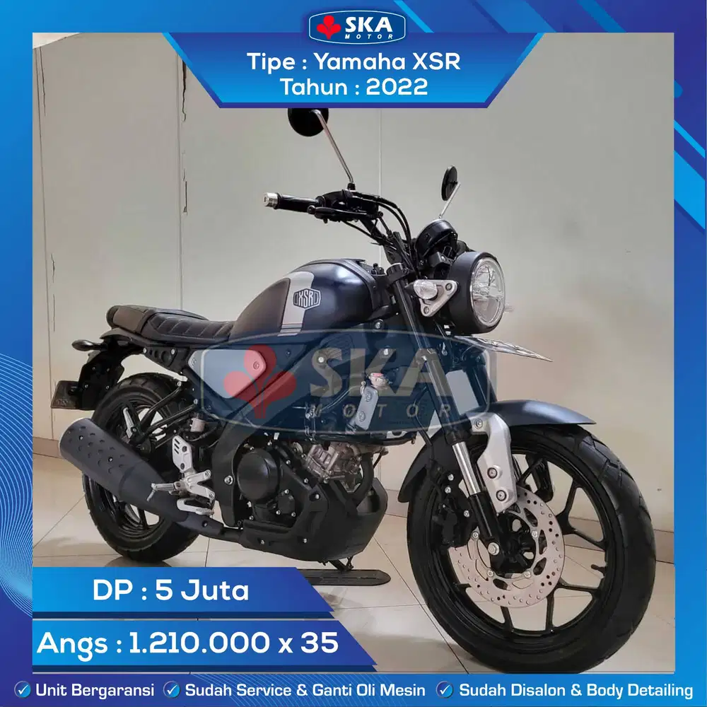 Yamaha XSR Tahun 2022