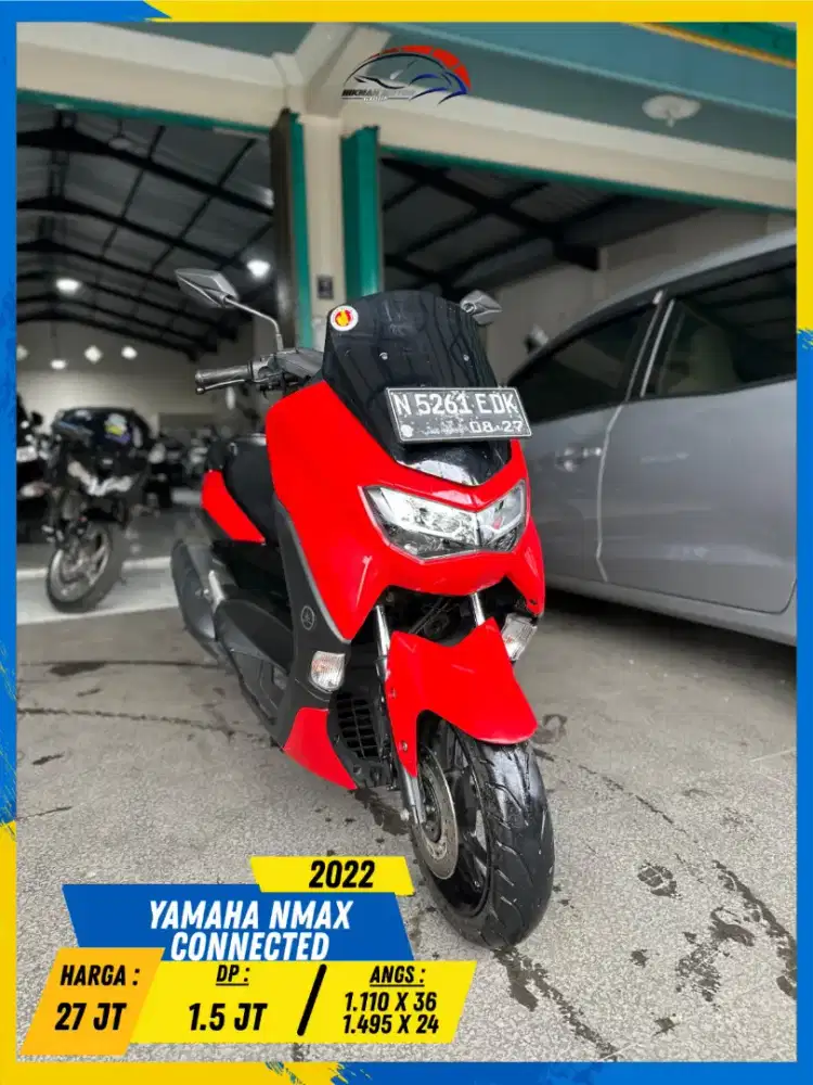 YAMAHA NMAX CONNECTED 2022 GASS POLL BOSSKU HIKMAH MOTOR KEPUH MALANG