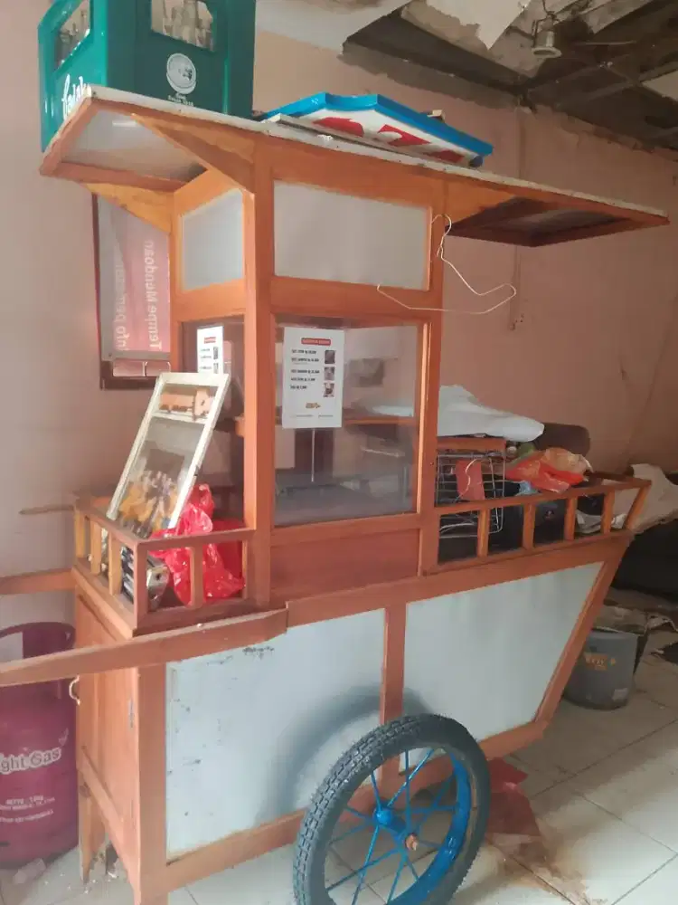 Dijual Gerobak Dagang Sate