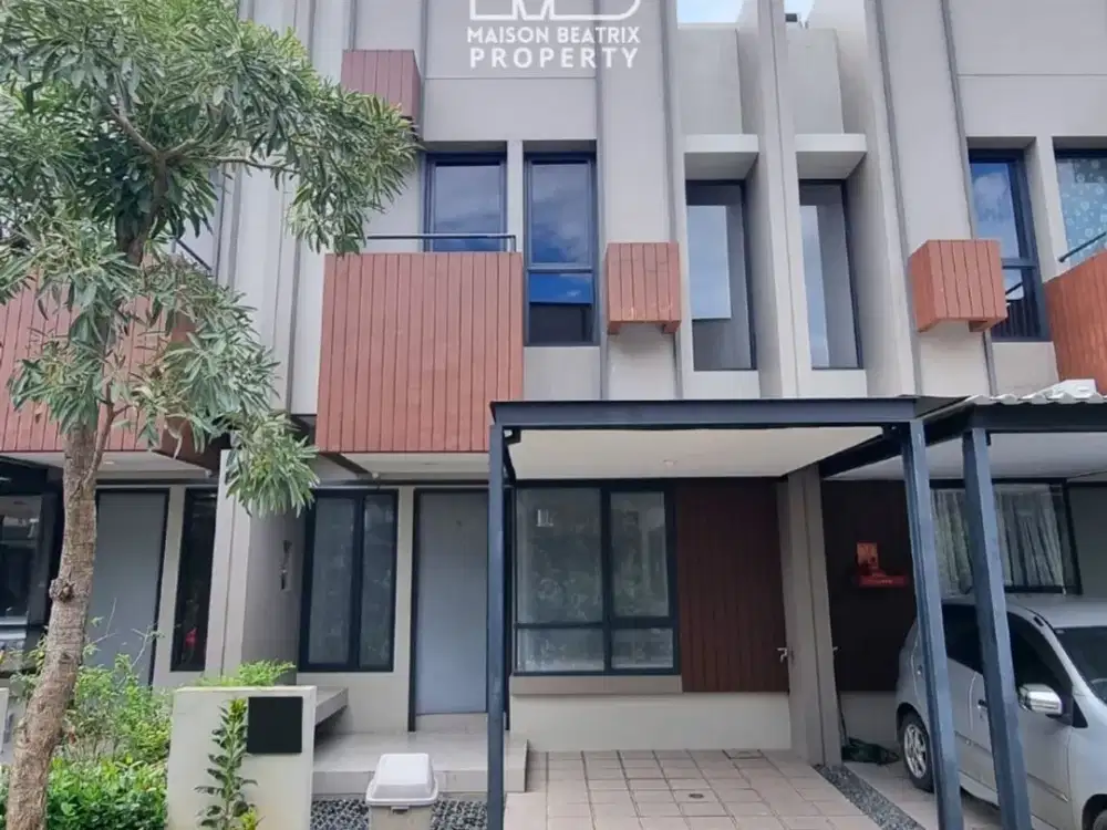 DIJUAL MURAH DI BAWAH HARGA PPJB RUMAH MODERN SEMI FURNISH STRATEGIS DI CLUSTER INVENSIHAUS TABEBUYA - BSD CITY
