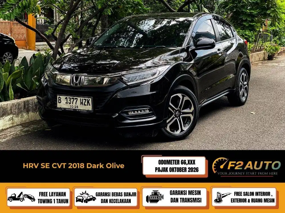Honda HRV SE CVT 2018 Dark Olive
