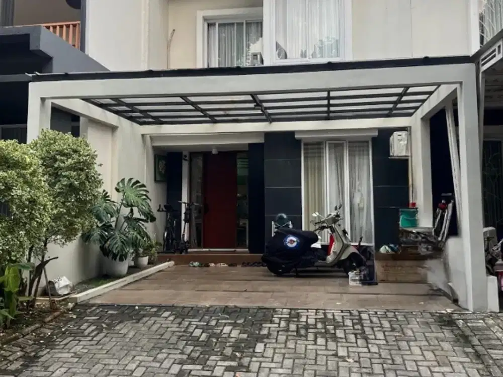rumah Citragran Cibubur semi furnish bangunan baru