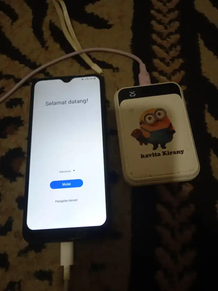 Samsung Ama power bank masih mulus