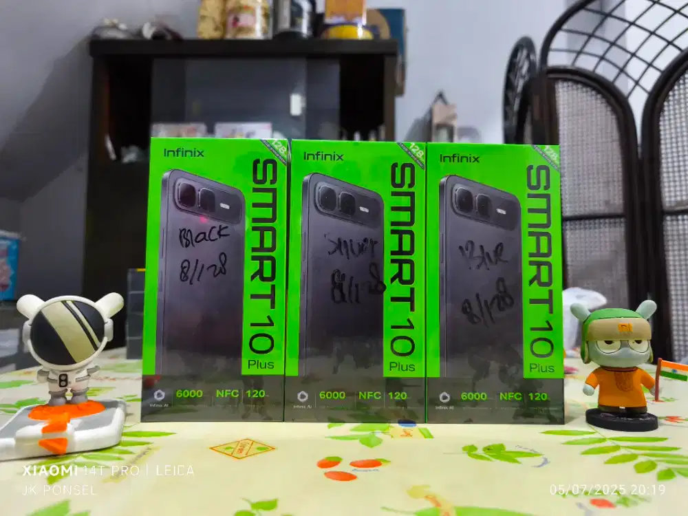 Infinix Smart 10 Plus 8/128 garansi resmi BARU ; segel dus
