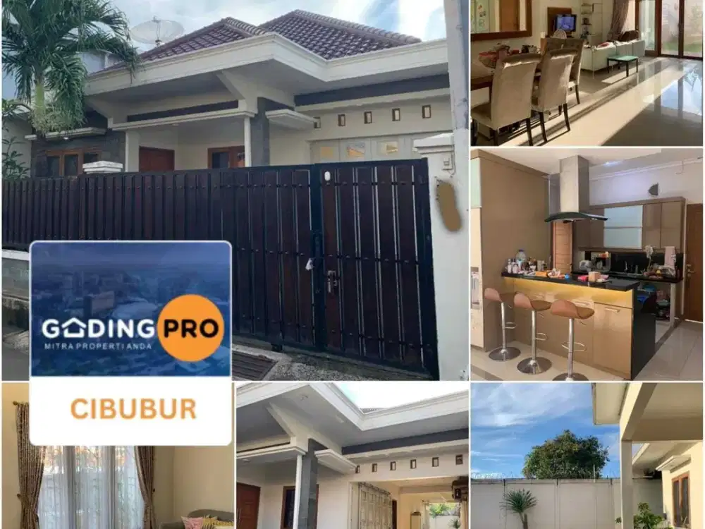 TURUN HARGA! Rumah dgn Luas Tanah Besar di Pondok Cibubur