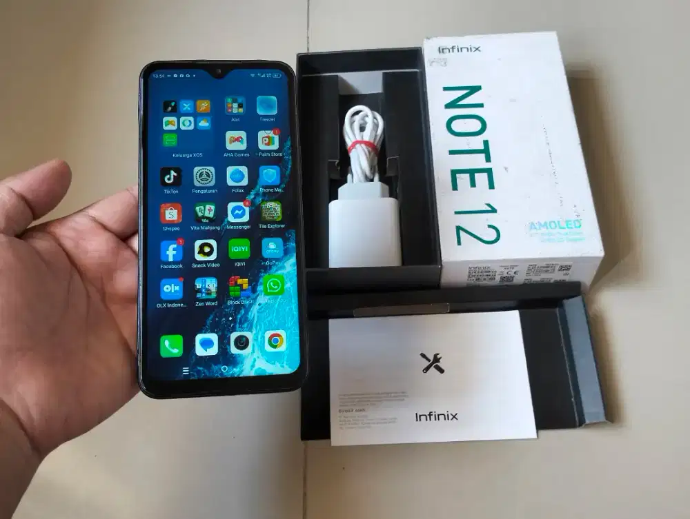 BU INFINIX NOTE 12 RAM 8GB +5GB / 256GB 4G 6.7in Finger 50MP 5000Mah