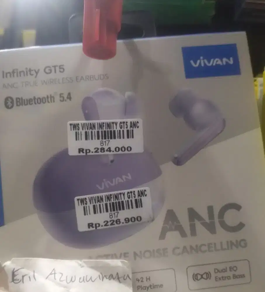 TWS VIVAN INFINITY GT5 ANC l ATLANTIS DAHSYAT