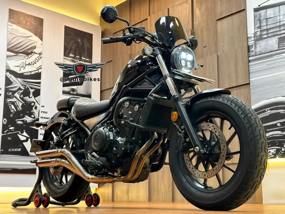 Honda Rebel 500 Hitam 2020