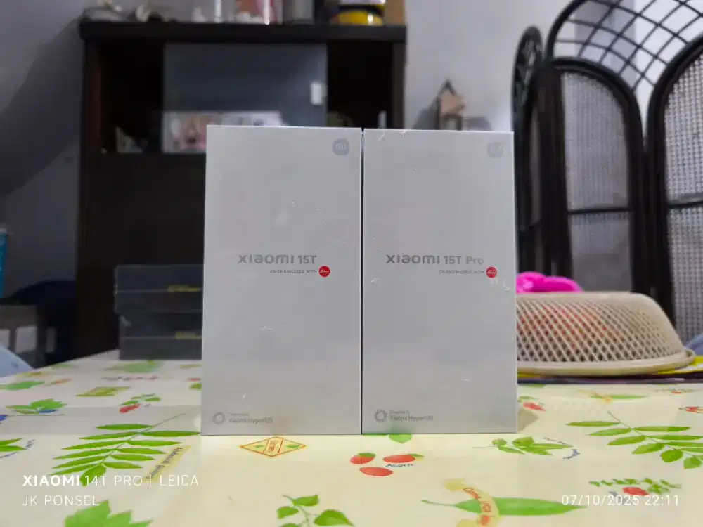 Xiaomi 15T & 15T Pro 5G garansi resmi BARU ; segel dus