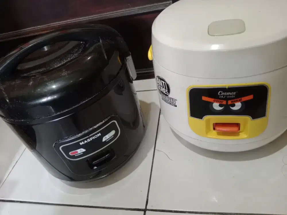 RICE COOKER COSMOS MASPION BEKAS