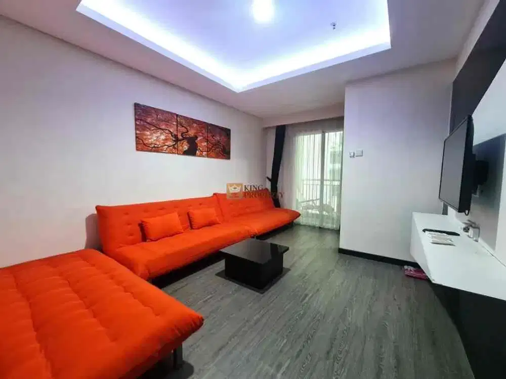Mewah & Elegan! 2BR 74m² Full Furnished View Pool, Interior Modern Green Bay Pluit Greenbay