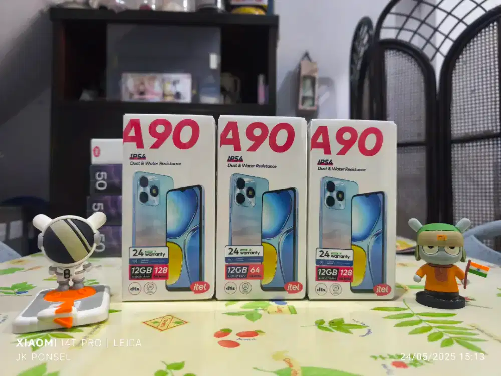 Itel A90 4/64 4/128 garansi resmi BARU ; segel dus