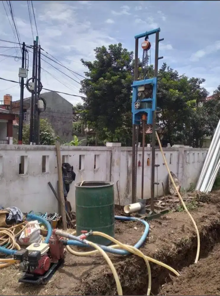 jasa service pompa air dan pengeboran sumur kuras toren Dll