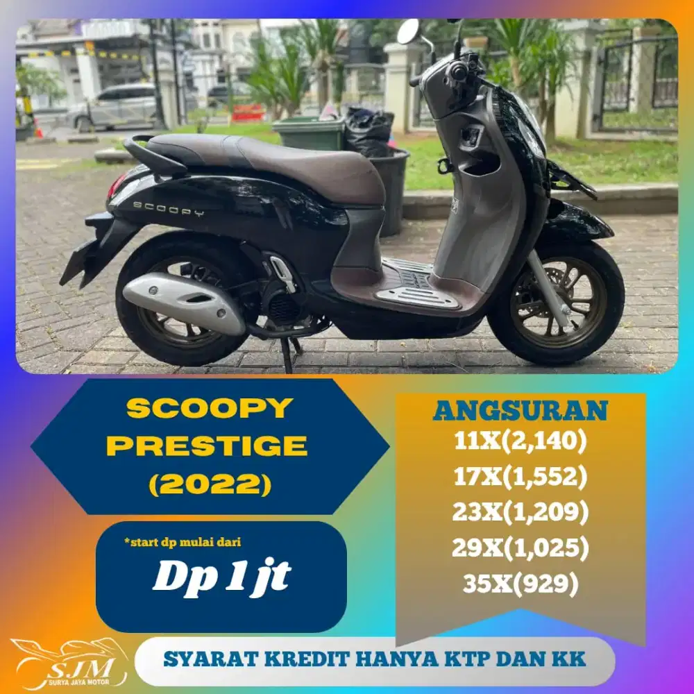 Scoopy prestige 2022