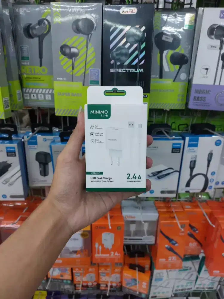 Travel Charger Type C Minimo CGF02-C