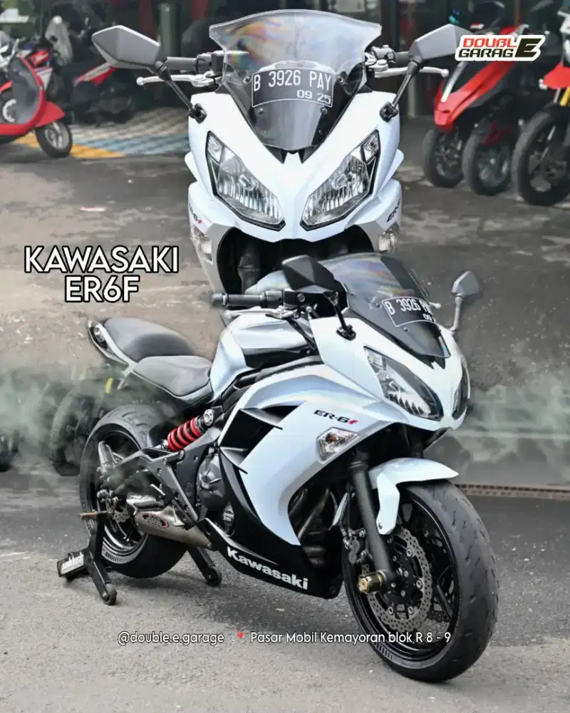 KAWASAKI ER6F 2013 KONDISI SIAP GASS
‎