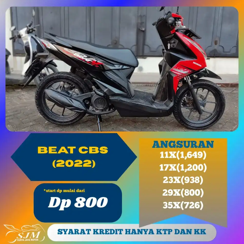 Honda Beat CBS 2022