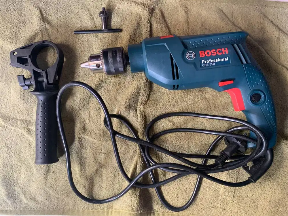 Mesin Bor Beton 13MM BOSCH GSB 550 / Impact Drill BOSCH 13 MM GSB550