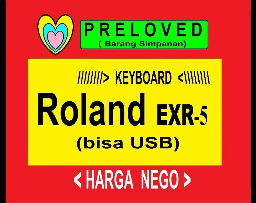 Roland EXR-5 (+usb)