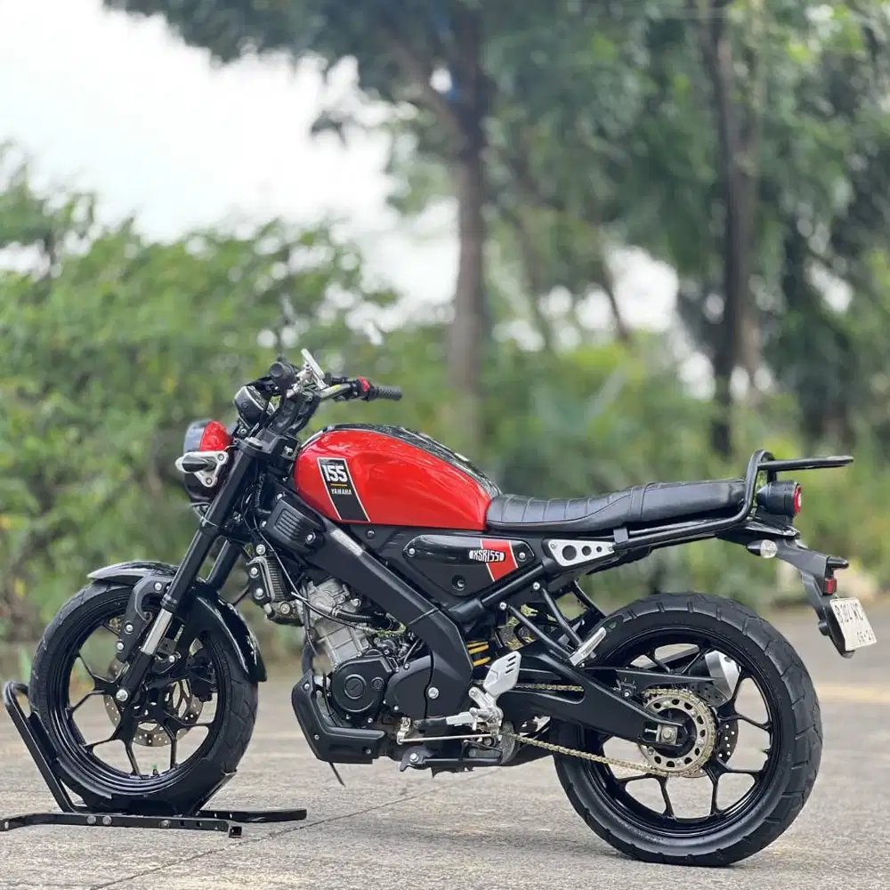 YAMAHA XSR 155 MERAH 2023 KM RENDAH PAJAK PANJANG NO MINUS
