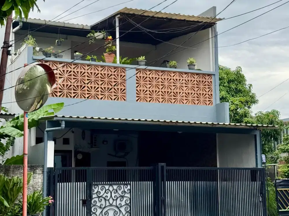 Ruman Cakep (Semi Furnishe) Dalam Komplek PU Pondok Bambu Tdk Banjir