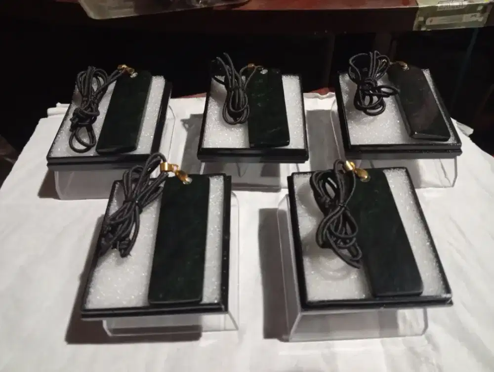 Kalung giok hitam therapy aceh natural handmade kualitas super