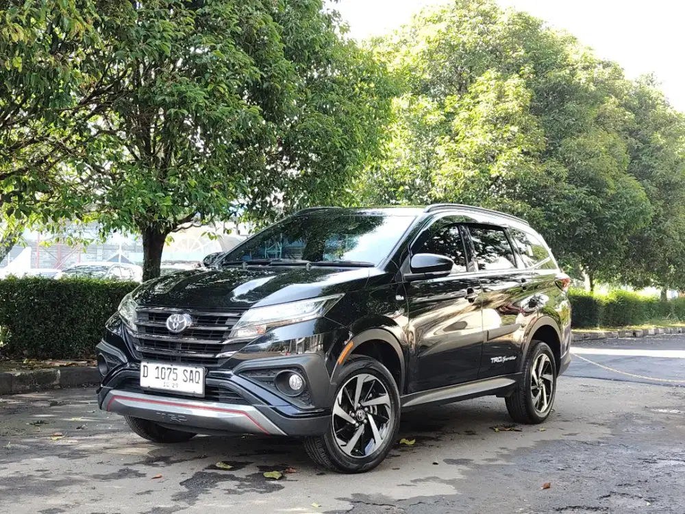 Rush S TRD 2019 Matic Hitam Km43rb Original Record Service