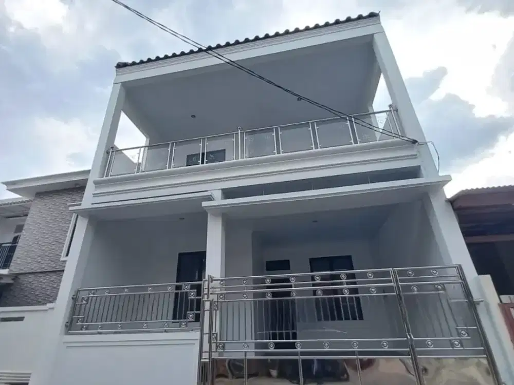 Solusi Keluarga Besar! Dijual Rumah Baru 2 Lantai di Harapan Indah – Kamar Banyak, Bebas Banjir